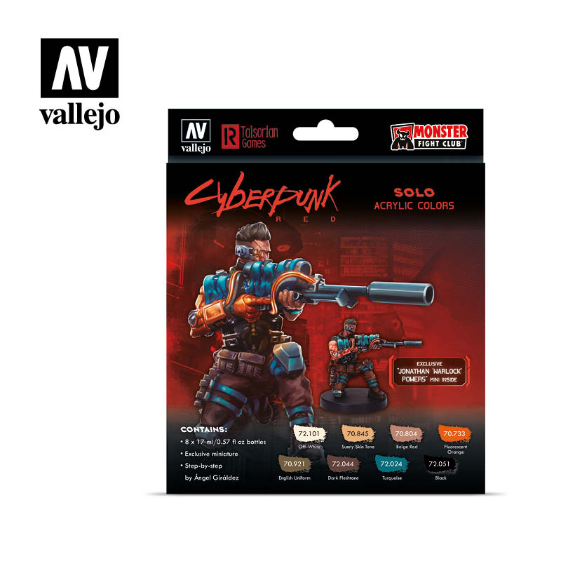 CYBERPUNK SOLO PAINT SET