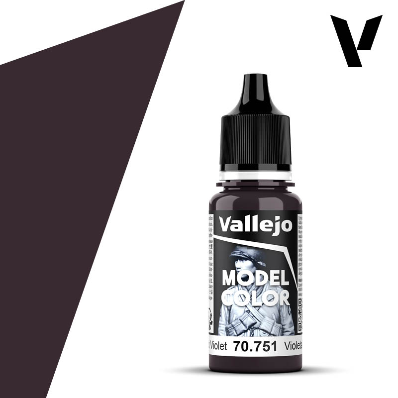 VALLEJO MODEL COLOR BLACK VIOLET