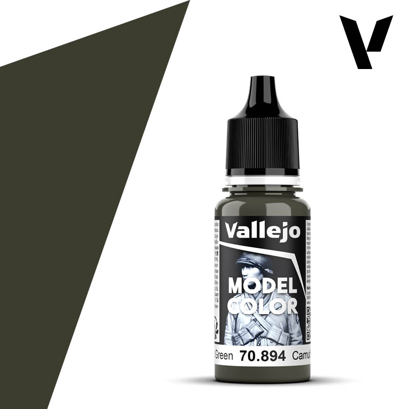 VALLEJO MODEL COLOR CAMOUFLAGE OLIVE GREEN