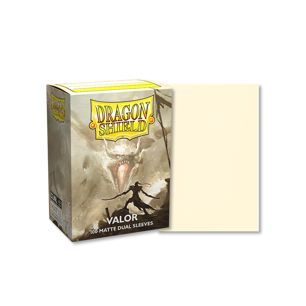 DRAGON SHIELD: MATTE DUAL SLEEVES VALOR