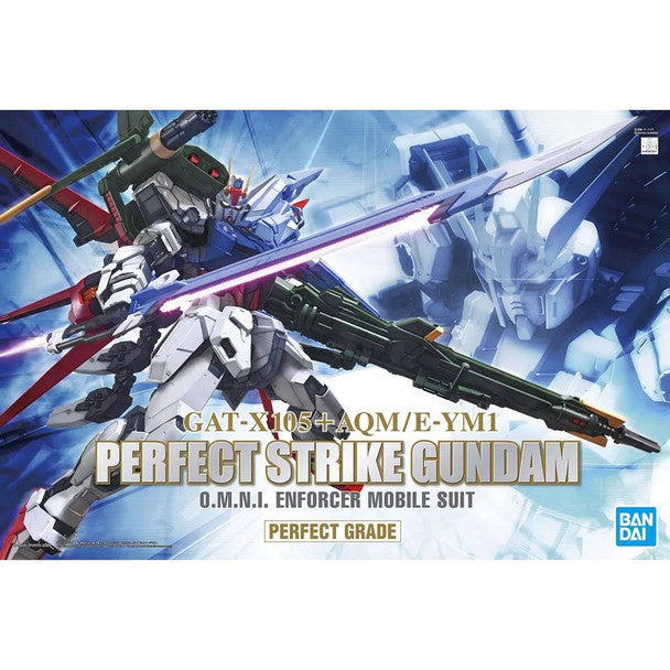GUNDAM GAT-X105 + AQM/E-YM1 PERFECT STRIKE O.M.N.I. ENFORCER MOBILE SUIT