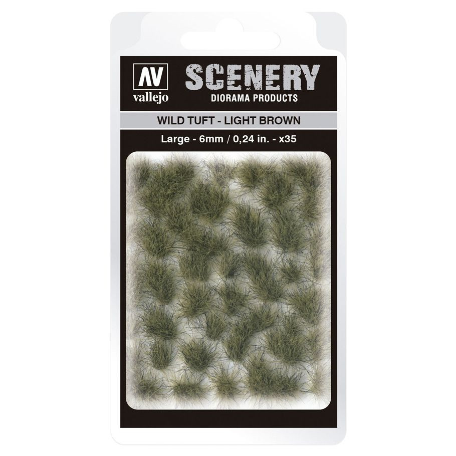 VALLEJO WILD TUFT LARGE: LIGHT BROWN