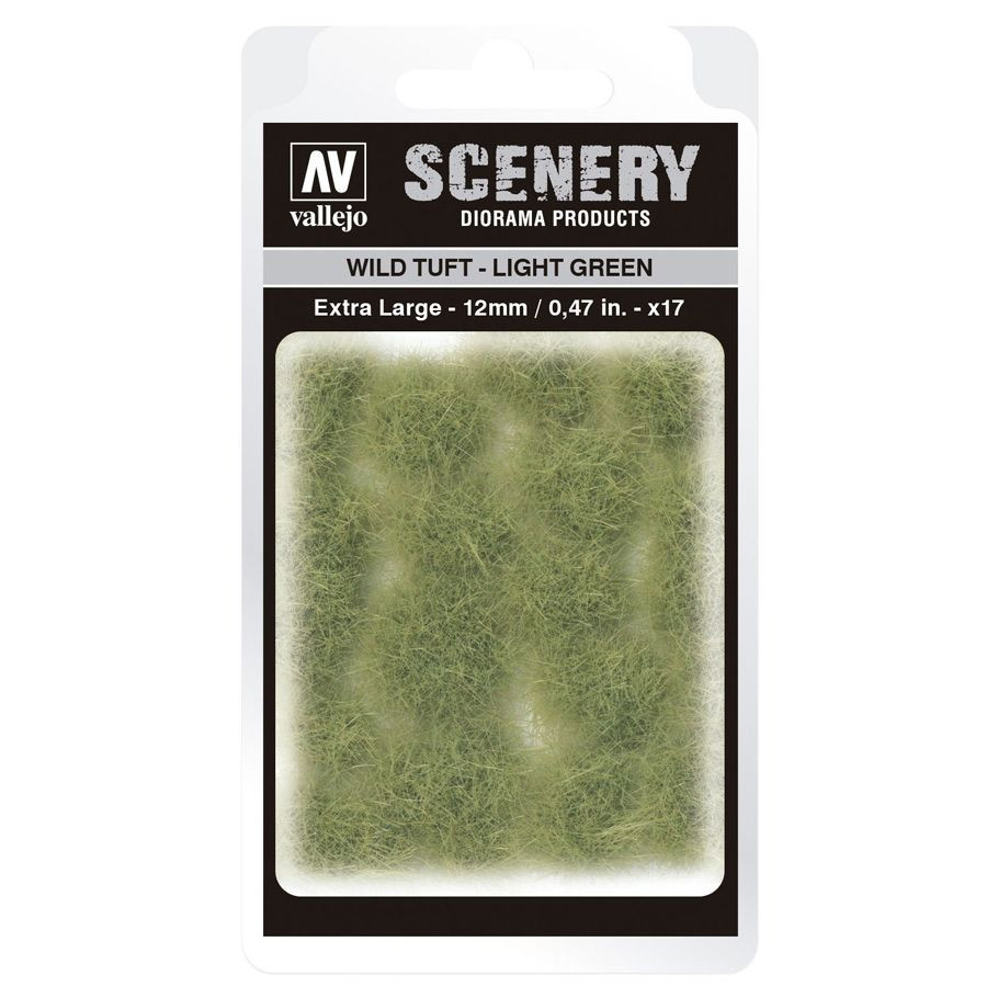 VALLEJO WILD TUFT EXTRA LARGE: LIGHT GREEN