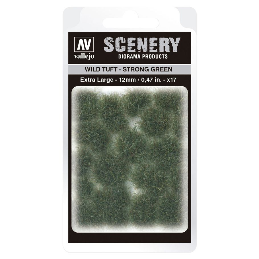 VALLEJO WILD TUFT EXTRA LARGE: STRONG GREEN