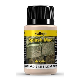 VALLEJO WEATHERING FX LIGHT BROWN SPLASH MUD