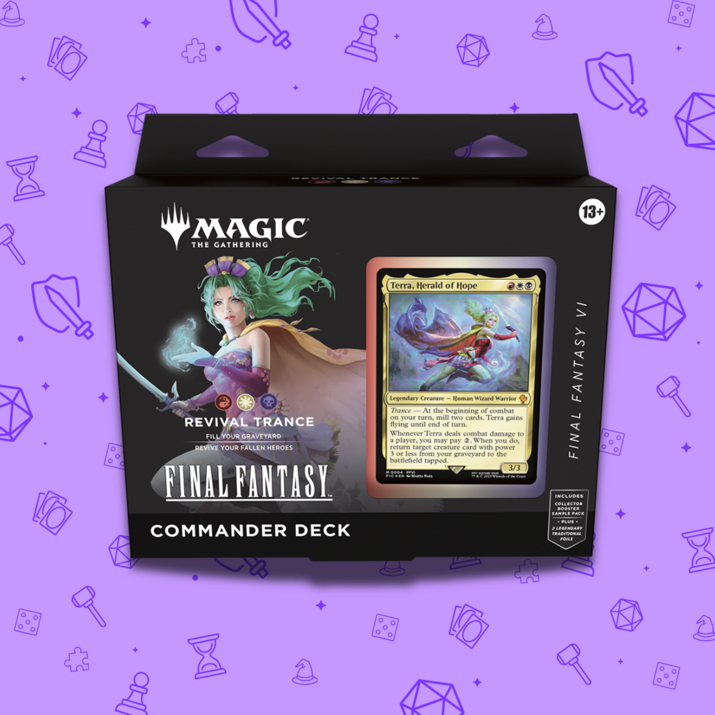 UNIVERSES BEYOND: FINAL FANTASY REVIVAL TRANCE COMMANDER DECK