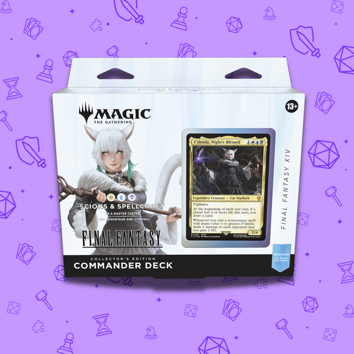 UNIVERSES BEYOND: FINAL FANTASY SCIONS & SPELLCRAFT COMMANDER DECK COLLECTOR'S EDITION