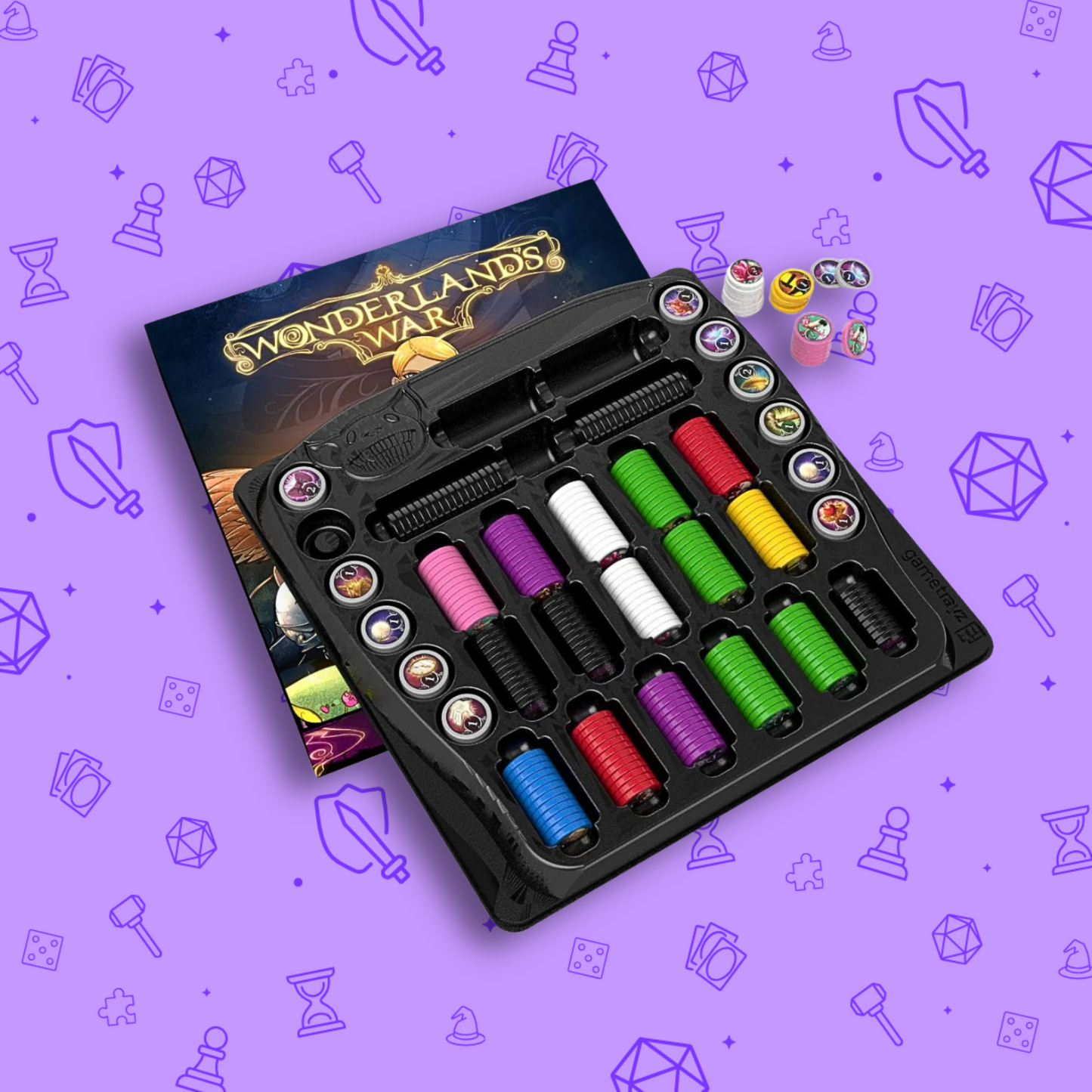 WONDERLAND'S WAR PREMIUM CHIPS SET