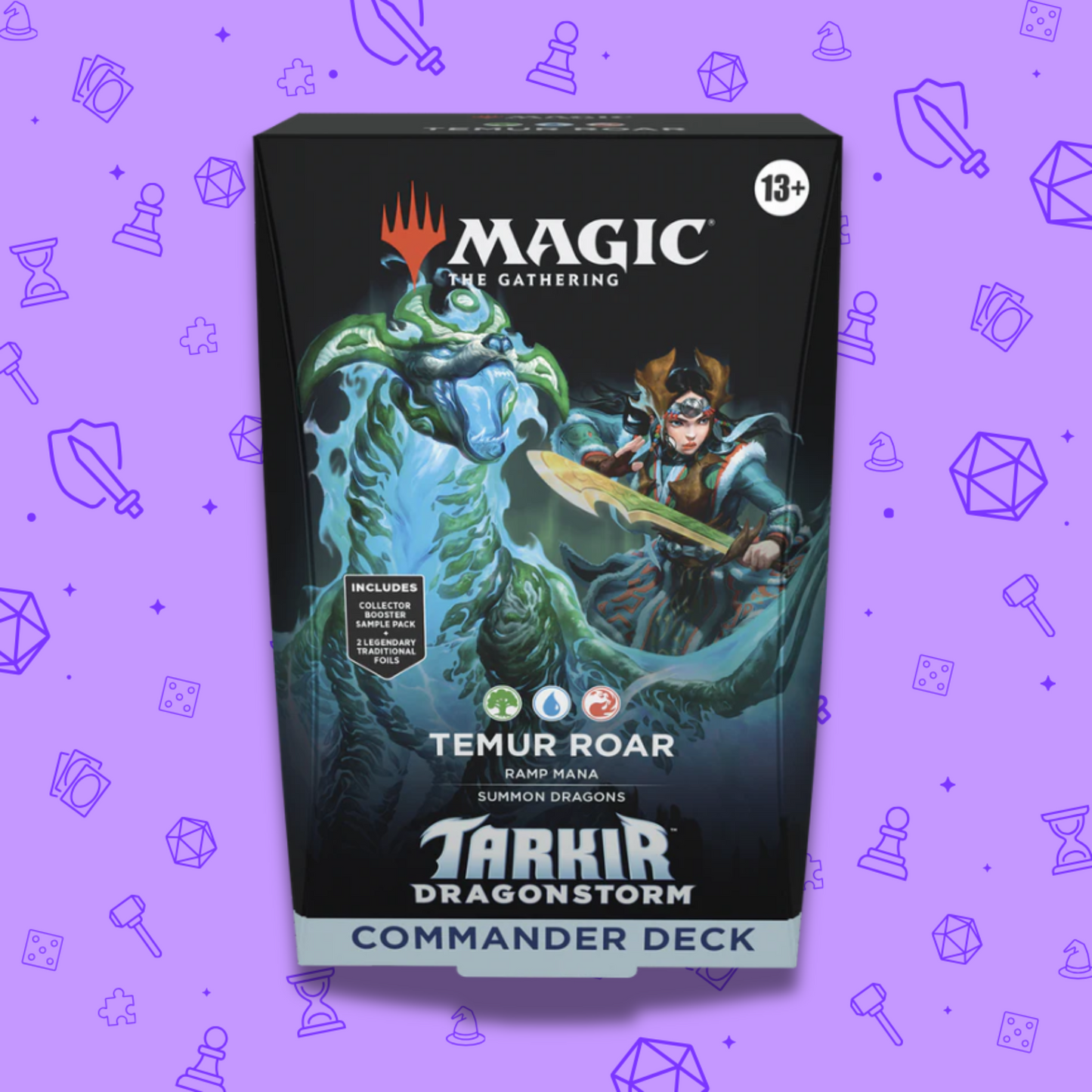 TARKIR: DRAGONSTORM TEMUR ROAR COMMANDER DECK