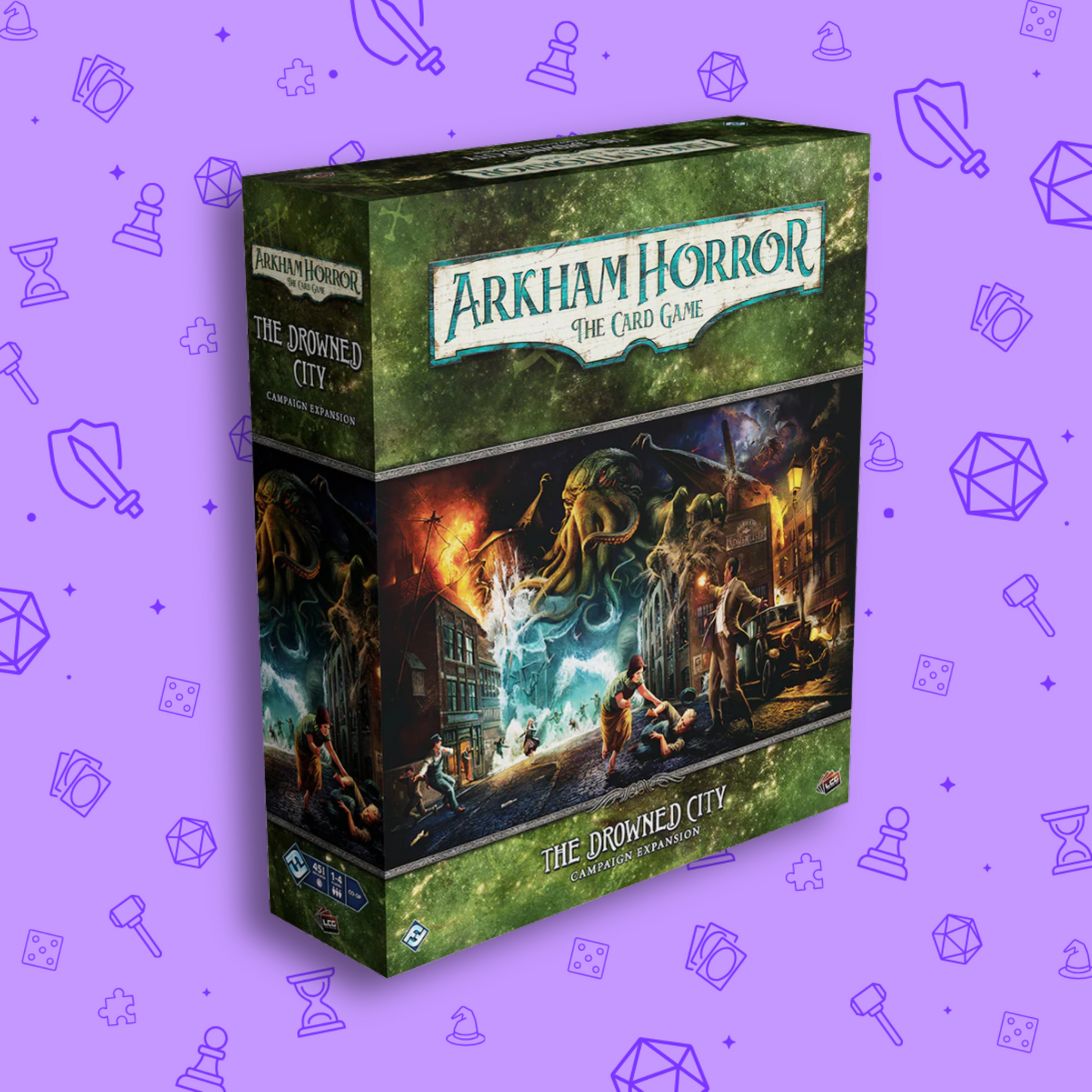 ARKHAM HORROR: DROWNED CITY CAMPAIGN EXPANSION