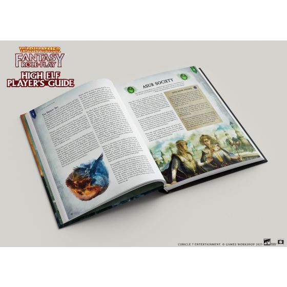 HIGH ELF PLAYER'S GUIDE COLLECTORS EDITION WARHAMMER FANTASY