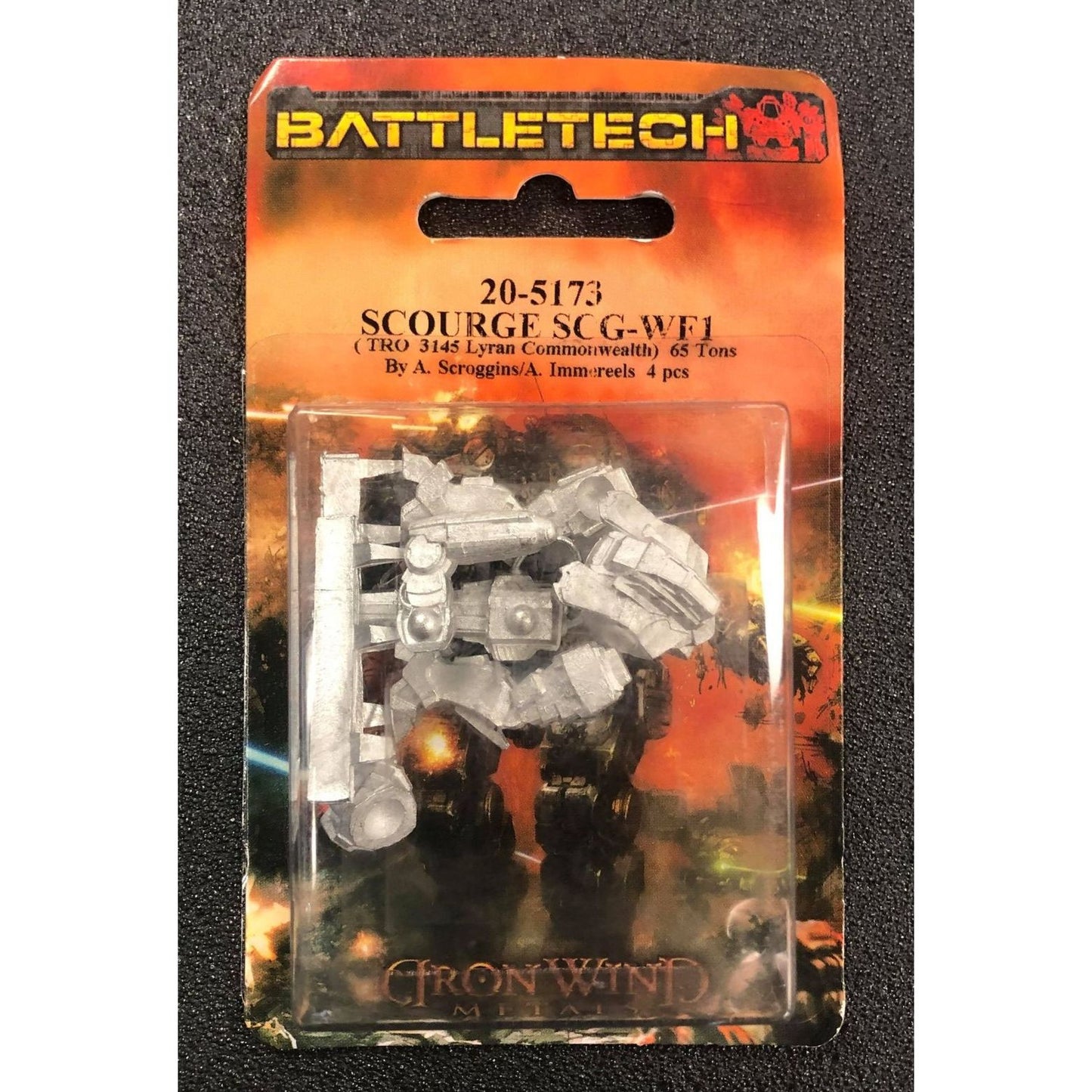 BATTLETECH: SCOURGE SCG-WF1 MECH MINIATURE