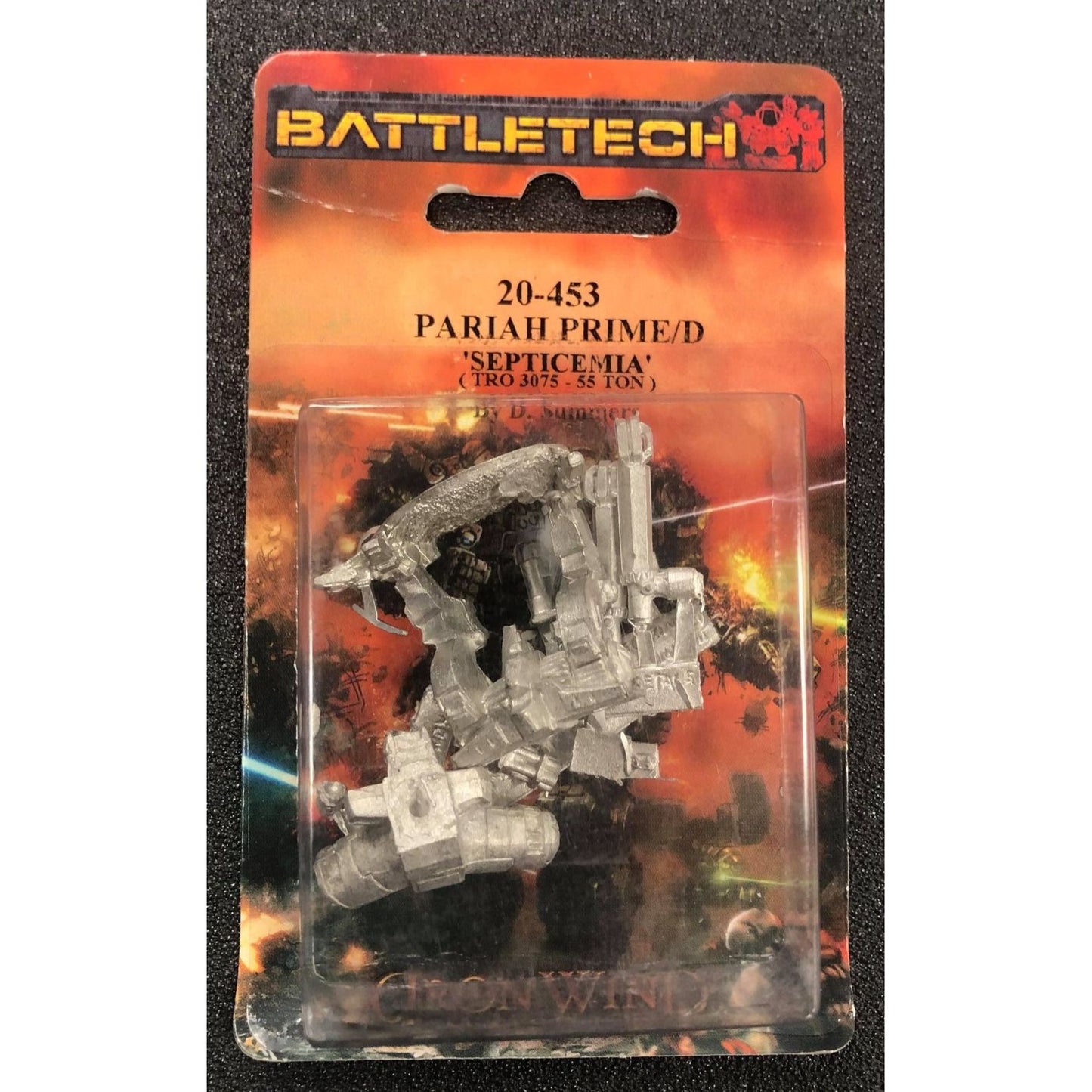 BATTLETECH: PARIAH PRIME/D "SEPTICEMIA" MINIATURE
