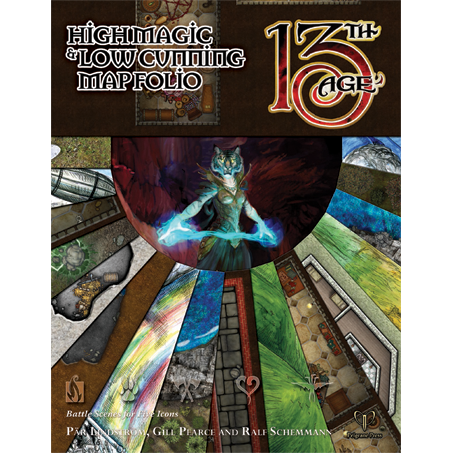 13TH AGE: HIGH MAGIC & LOW CUNNING MAP FOLIO