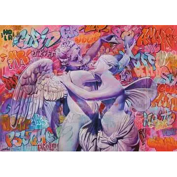 CUPID AND PSYCHE IN LOVE 1000PC