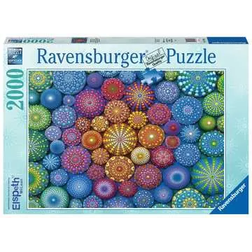 RADIATING RAINBOW MANDALAS 2000