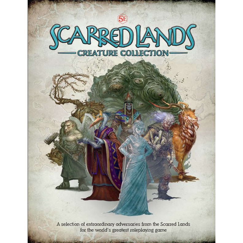 SCARRED LANDS- CREATURE COLLECTION 5TH EDITION