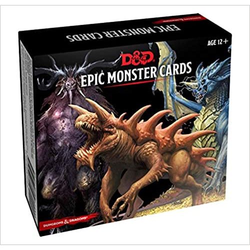 D&D EPIC MONSTER CARDS