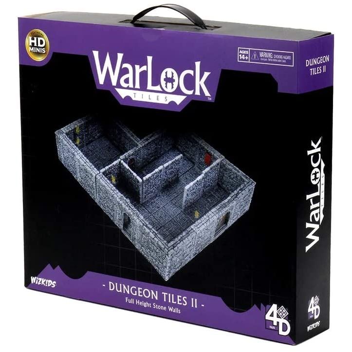 WARLOCK TILES: FULL HEIGHT STONE WALLS