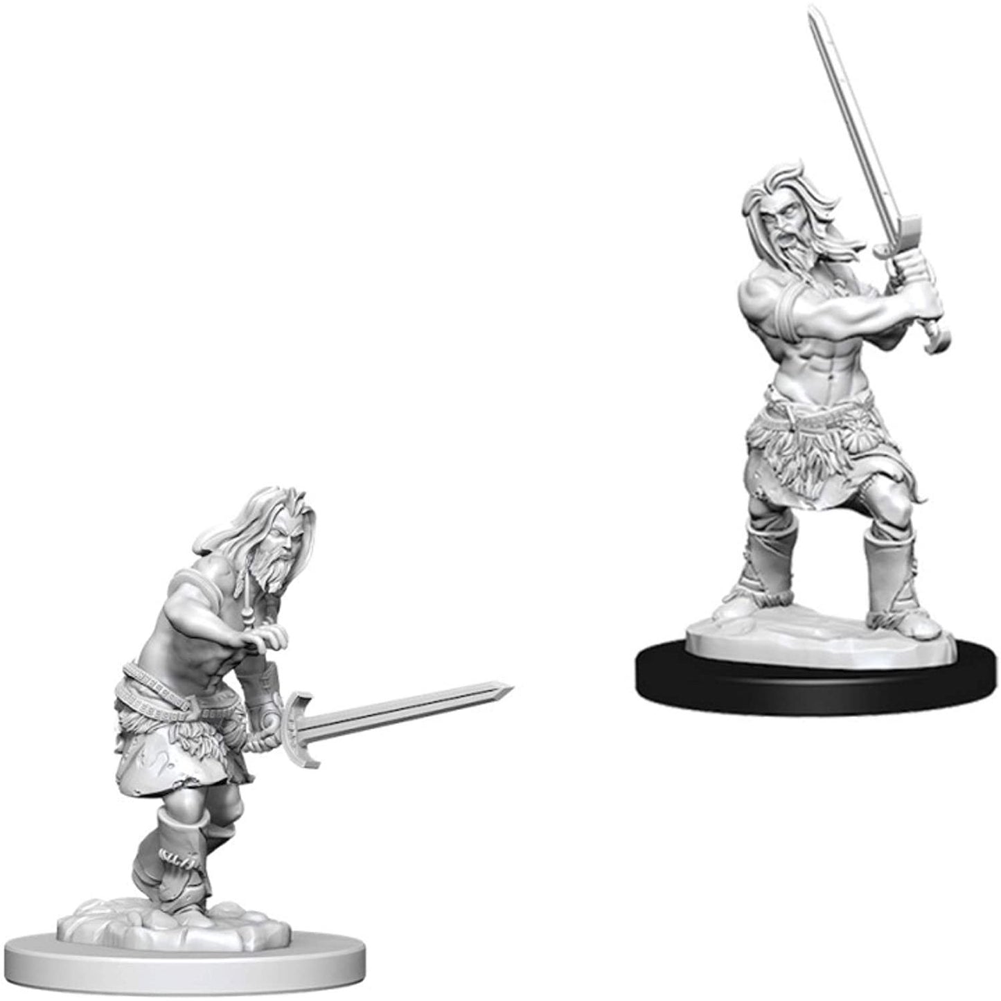 Pathfinder Deep Cuts: Male Human Barbarian