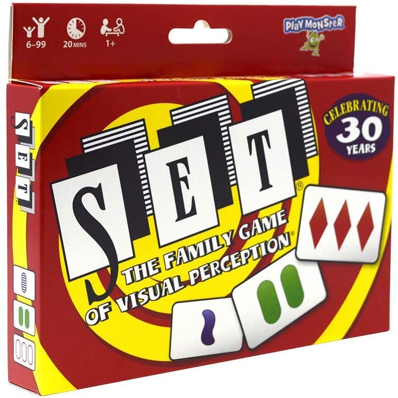 SET THE FAMILY GAME OF VISUAL PERCEPTION