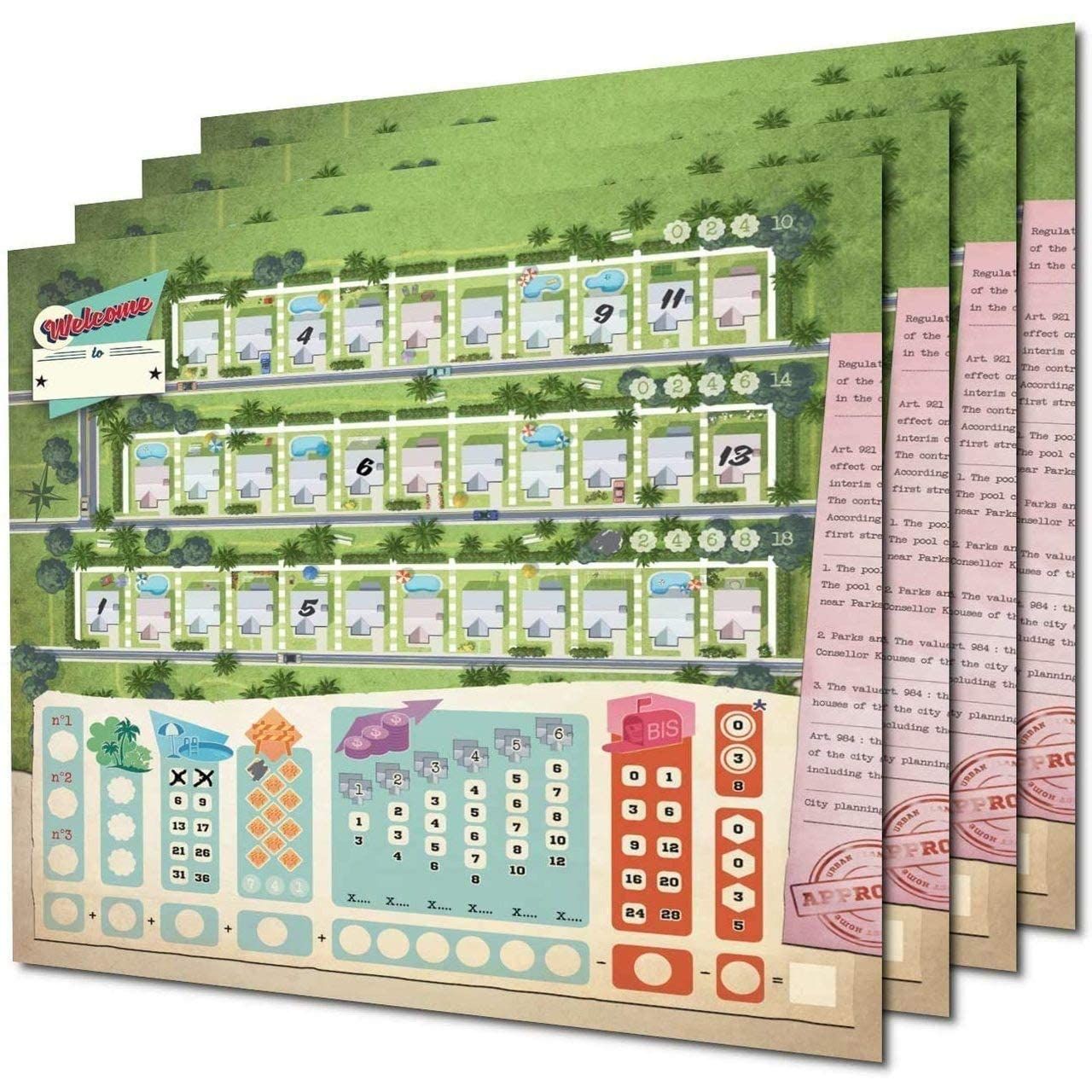 WELCOME TO YOUR PERFECT HOME DRY ERASE PACK (4)