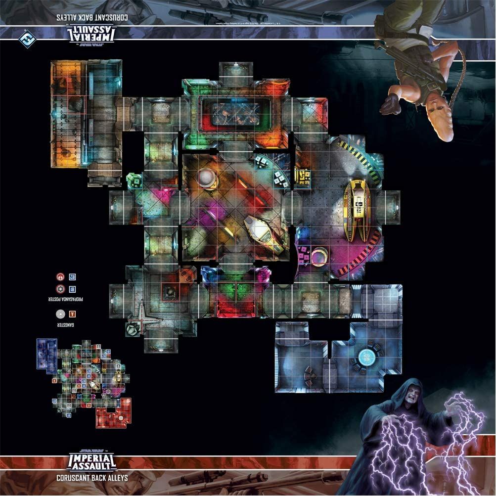 SKIRMISH MAP: CORUSCANT BACK ALLEYS