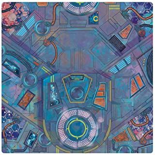 MARVEL CRISIS PROTOCOL SPACEPORT SHOWDOWN GAME MAT