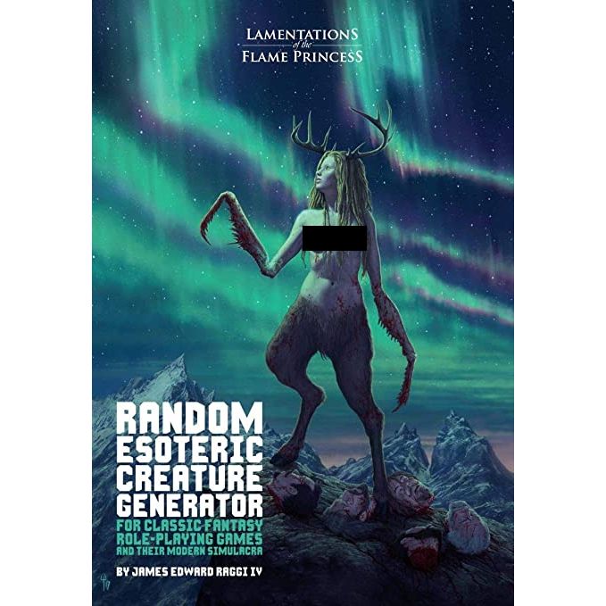 LAMENTATIONS OF THE FLAME PRINCESS: RANDOM ESOTERIC CREATURE GENERATOR