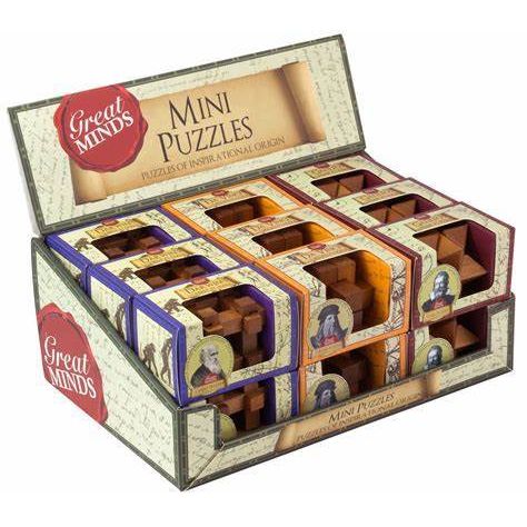 GREAT MINDS MINI PUZZLES (ASSORTED)