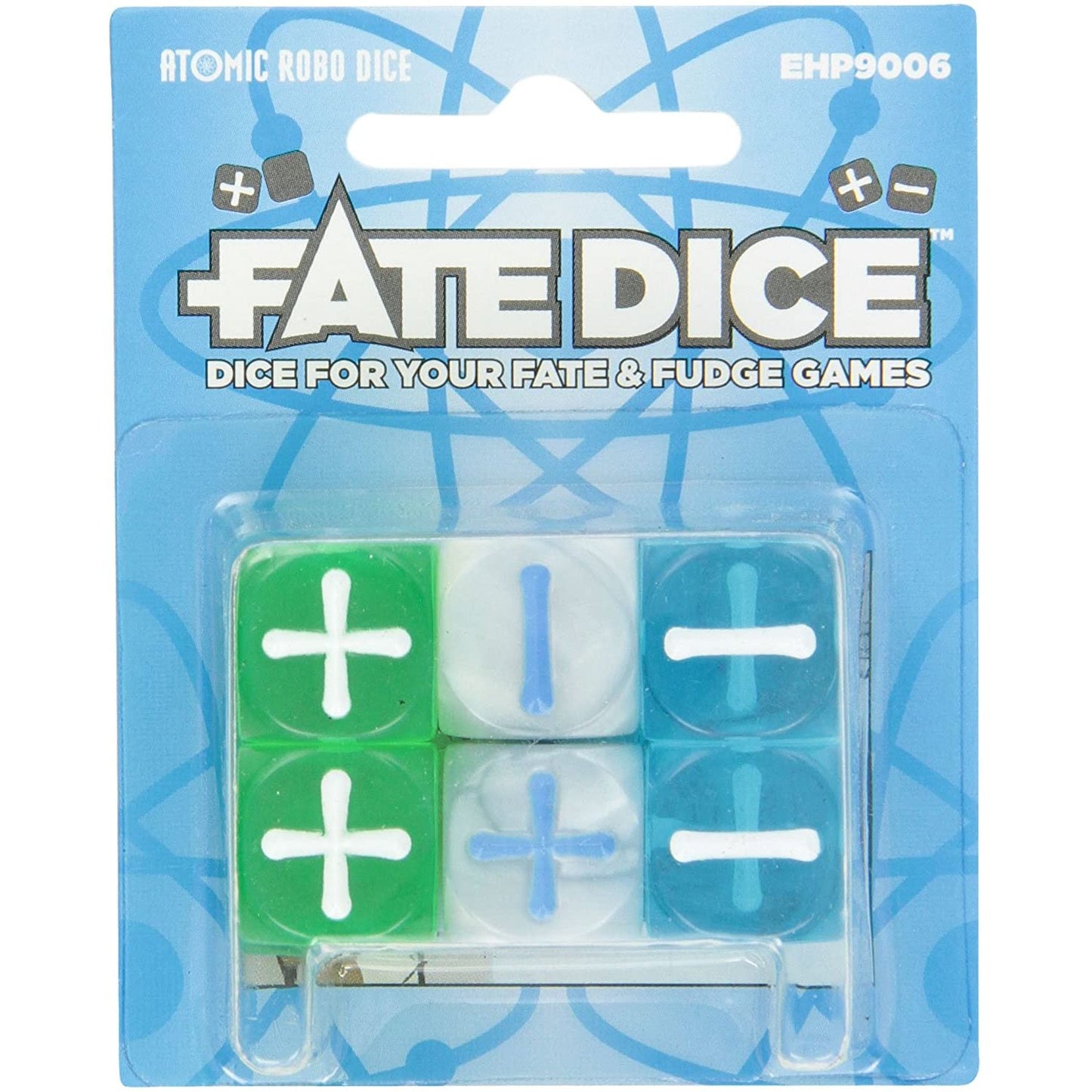 FATE DICE: ATOMIC ROBO DICE