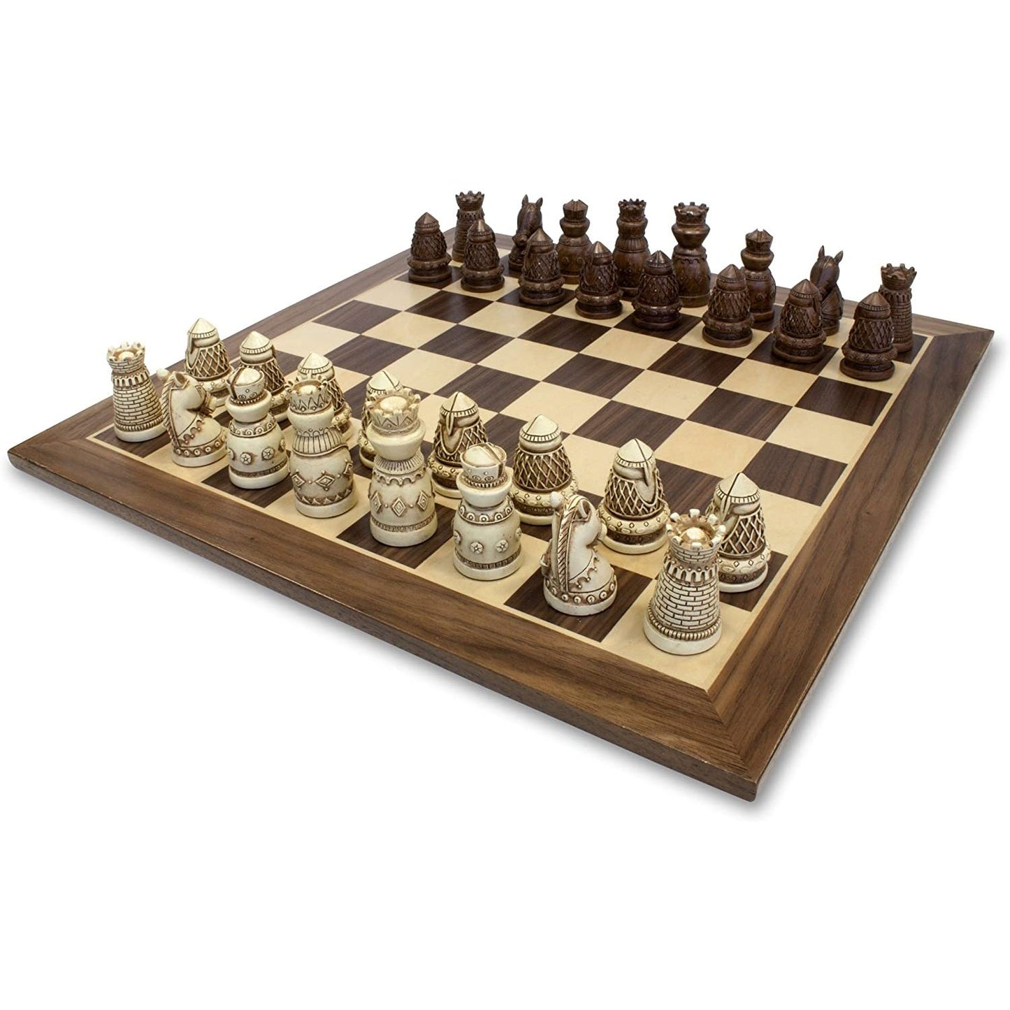 15" MEDIEVAL CHESS SET