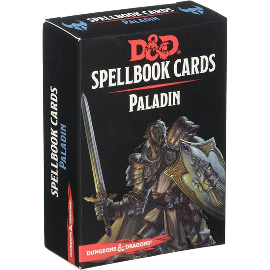PALADIN SPELLBOOK CARDS