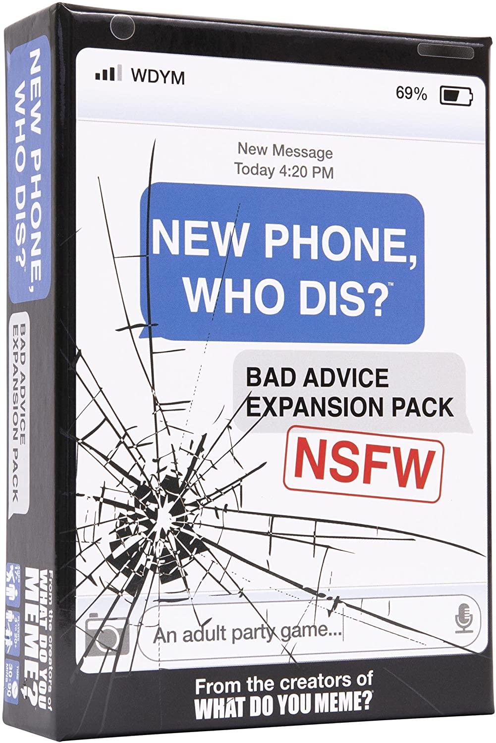 NEW PHONE WHO DIS? BAD ADVICE – Games and Stuff