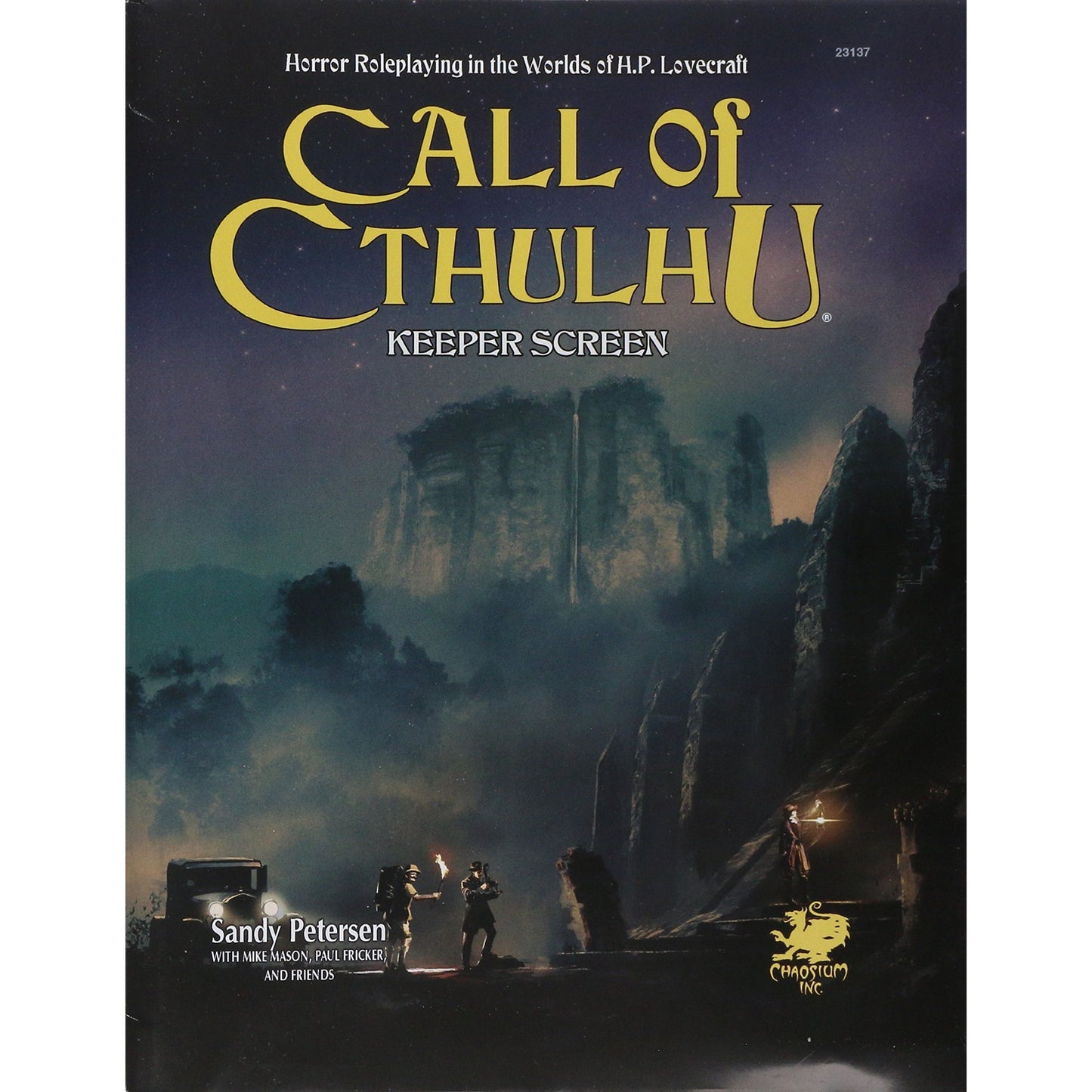 CALL OF CTHULHU: KEEPER SCREEN 7TH EDITION