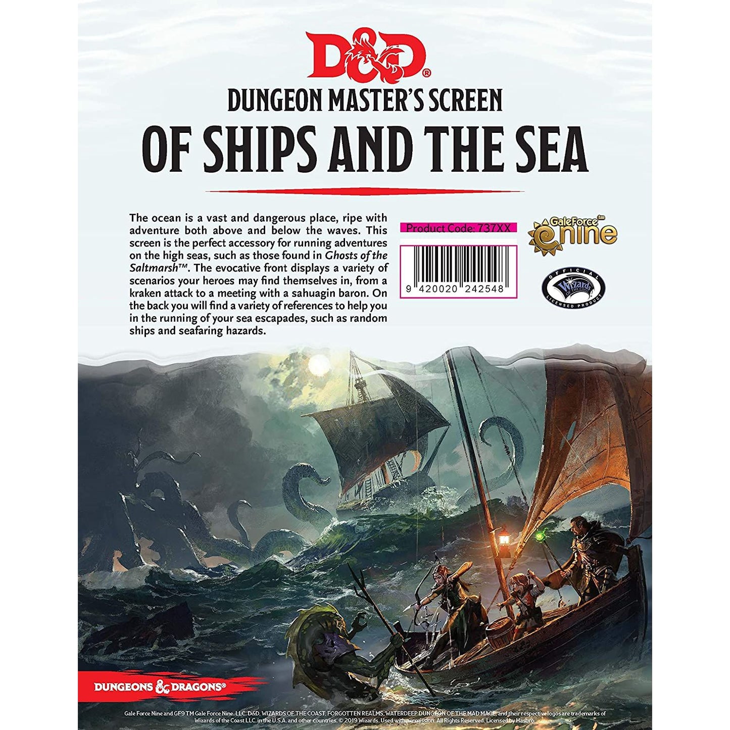 OF SHIPS AND THE SEA DM SCREEN