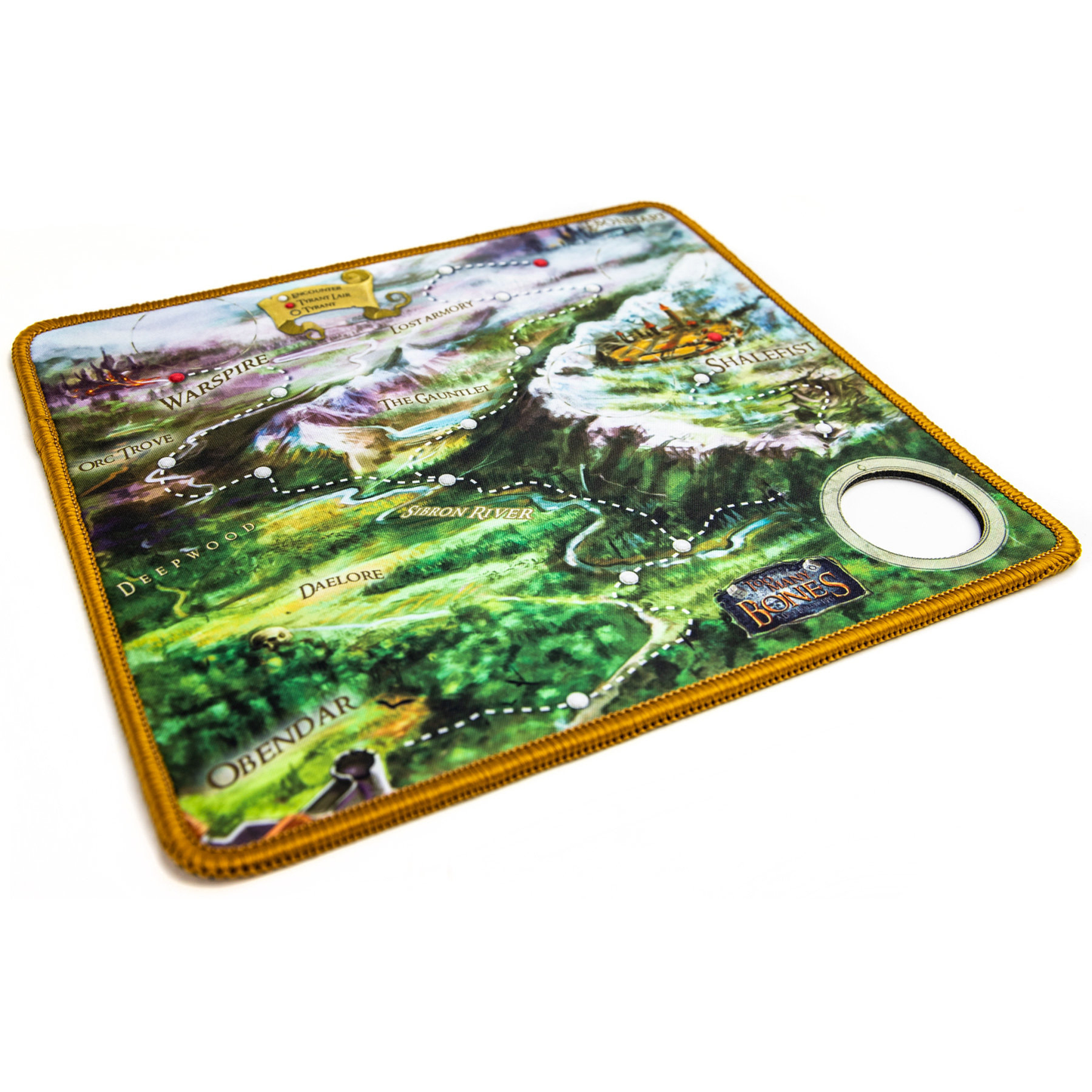 TOO MANY BONES UNDERTOW DOUBLE SIDED MAT
