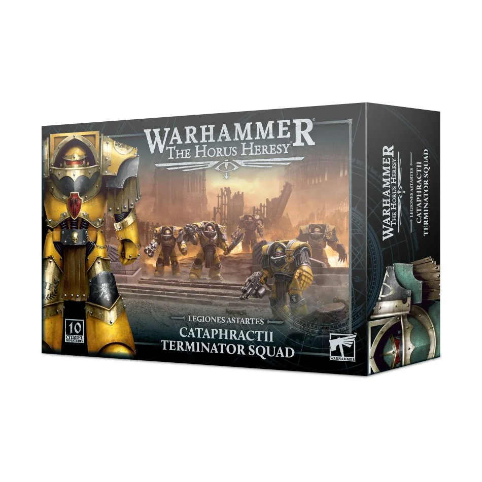 HORUS HERESY CATAPHRACTII TERMINATOR SQUAD