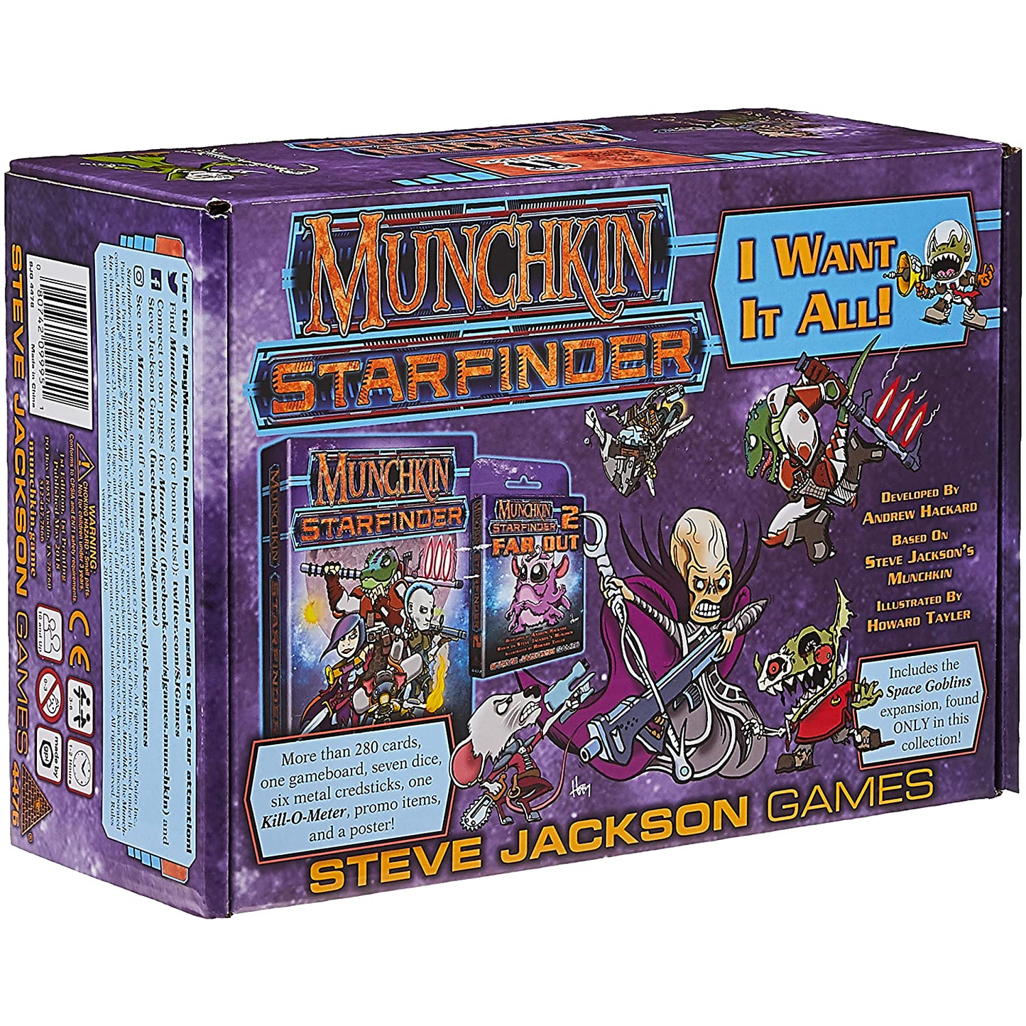 MUNCHKIN: STARFINDER: I WANT IT ALL