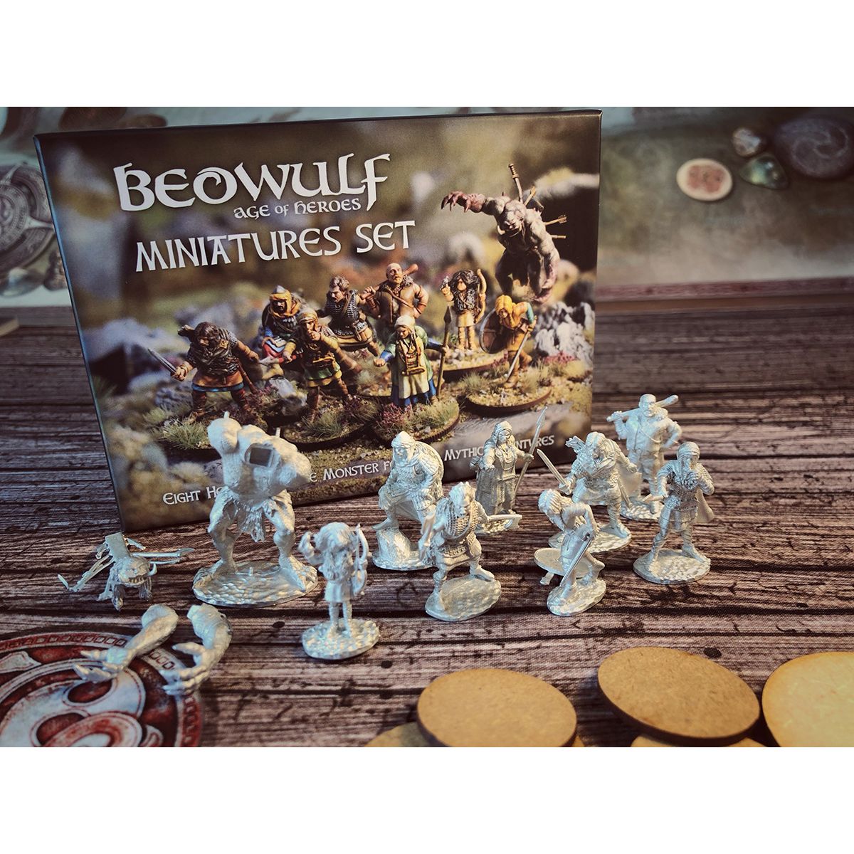 BEOWULF AGE OF HEROES MINIS SET