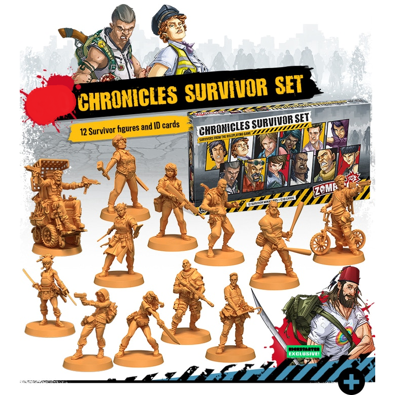 ZOMBICIDE 2ND EDITION CHRONICLES SURVIVORS