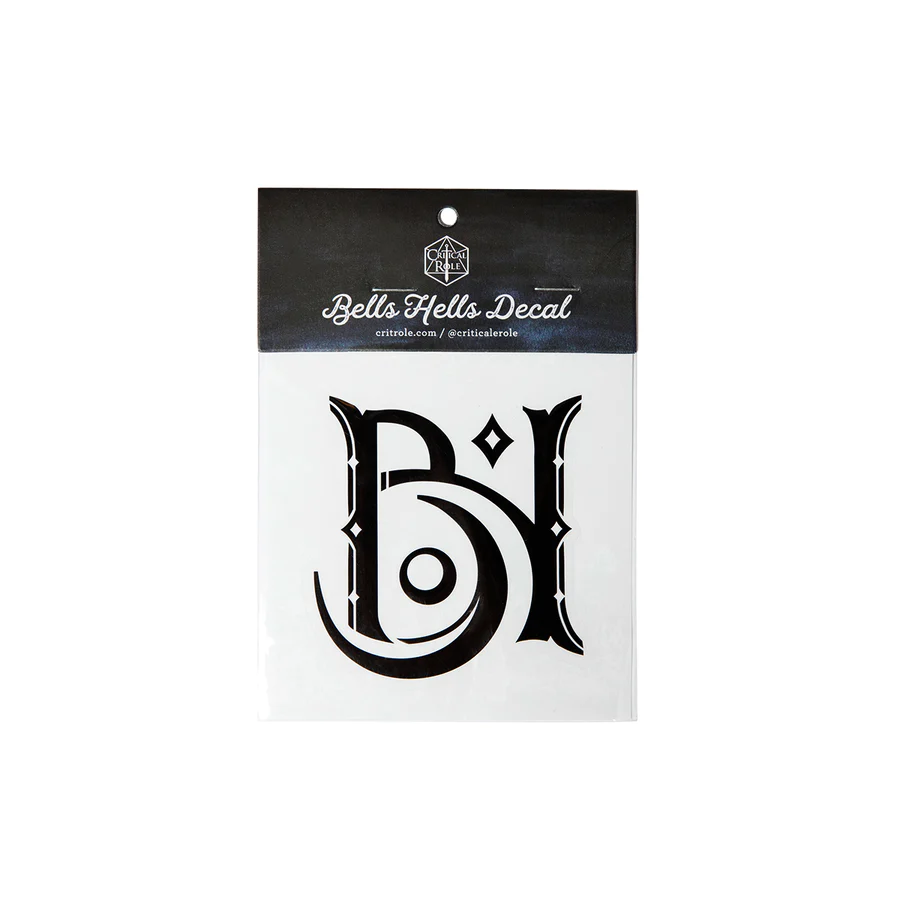 BELLS HELLS CREST DECAL
