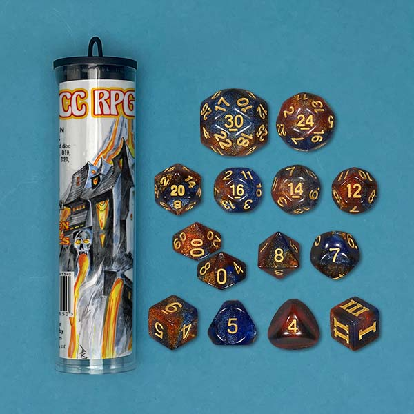 DUNGEON CRAWL CLASSICS ELDRITCH RUIN FRAGMENTS DICE