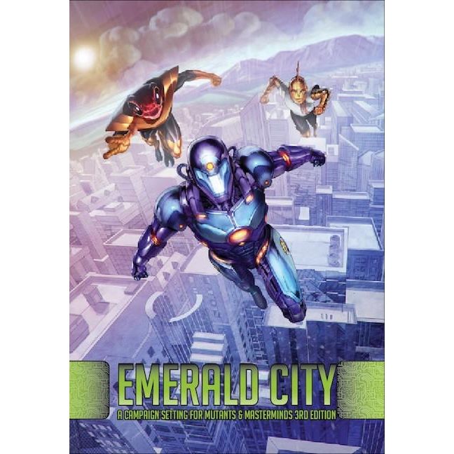 MUTANTS AND MASTERMINDS: EMERALD CITY 3RD EDITION