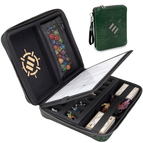 ENHANCE RPG ORGANIZER GREEN SCALE COLLECTOR'S EDITION