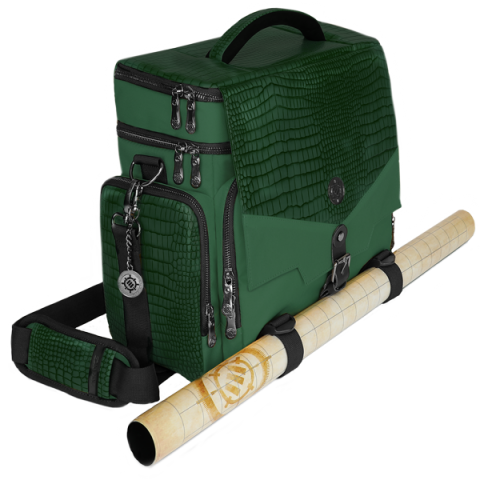 ENHANCE GREEN DRAGONSCALE ADVENTURER'S BAG COLLECTOR'S EDITION