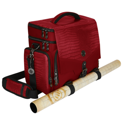 ENHANCE RED DRAGONSCALE ADVENTURER'S BAG COLLECTOR'S EDITION