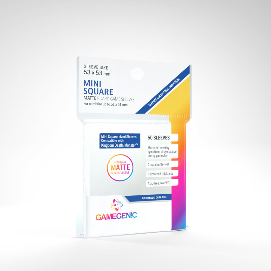 GAMEGENIC MATTE Mini Square Sized Sleeves