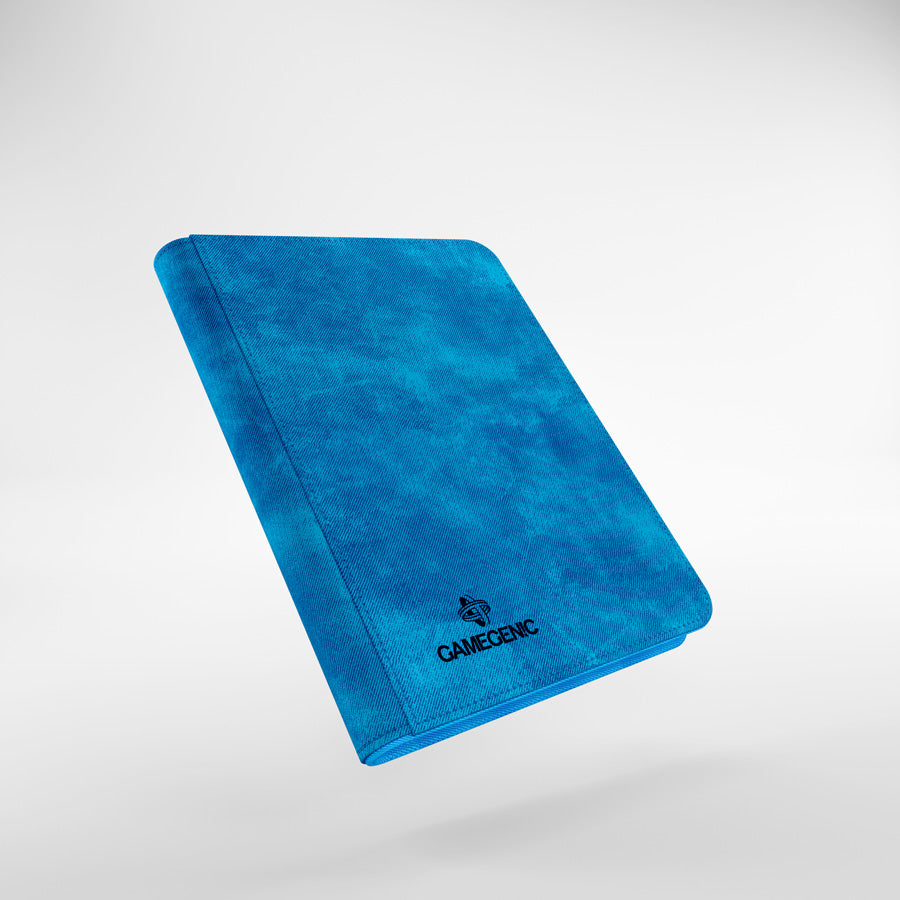 GAMEGENIC ZIP-UP ALBUM 8-POCKET BLUE