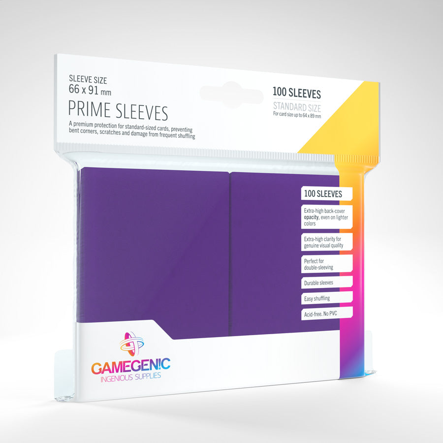 GAMEGENIC PRIME Sleeves Purple